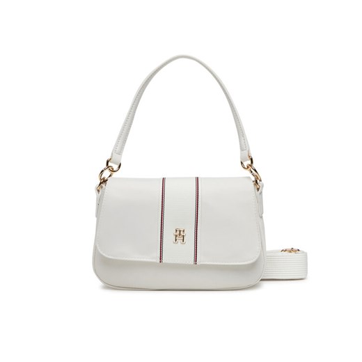 Tommy Hilfiger Torebka Poppy Conv. Crossover Corp AW0AW17168 Biały ze sklepu MODIVO w kategorii Listonoszki - zdjęcie 182737493