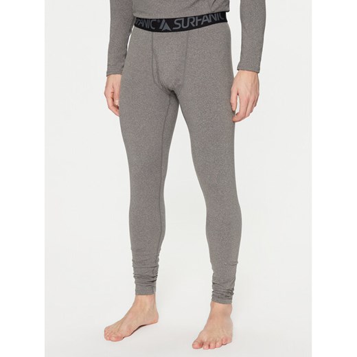 Surfanic Bielizna termoaktywna dolna SWX1603 Szary Slim Fit ze sklepu MODIVO w kategorii Bielizna termoaktywna męska - zdjęcie 182737571