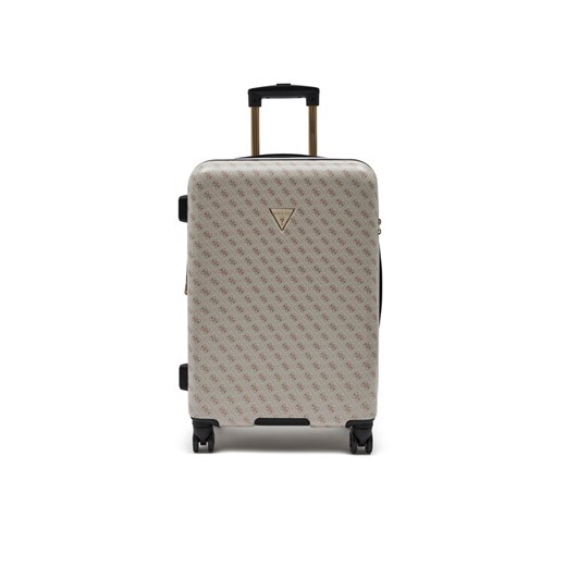 Guess Walizka średnia Jesco (H) Travel Bags TWH838 99820 Beżowy ze sklepu MODIVO w kategorii Walizki - zdjęcie 182737572