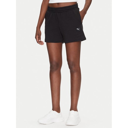 Puma Szorty sportowe ESS Elevated 5" 685020 Czarny Regular Fit ze sklepu MODIVO w kategorii Szorty - zdjęcie 182737621