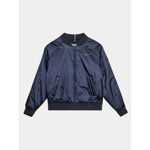 Tommy Hilfiger Kurtka bomber KG0KG07829 D Granatowy Oversize ze sklepu MODIVO w kategorii Kurtki chłopięce - zdjęcie 182737650