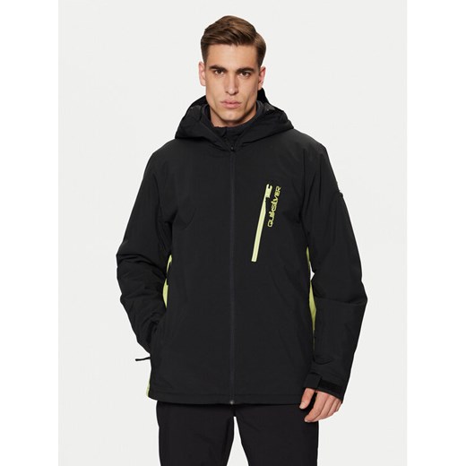 Quiksilver Kurtka narciarska Morton EQYTJ03458 Czarny Modern Fit ze sklepu MODIVO w kategorii Kurtki męskie - zdjęcie 182737694