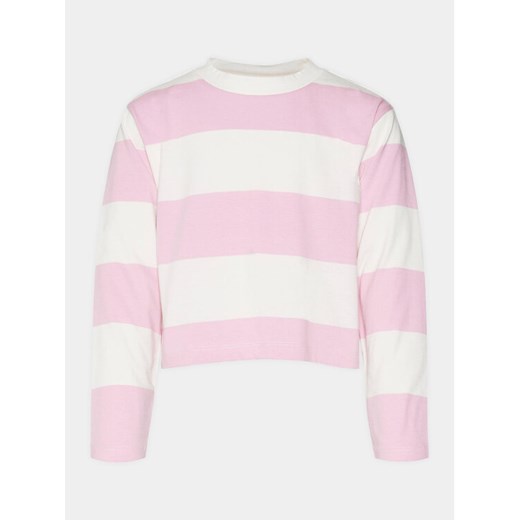 Vero Moda Girl Bluzka Onella 10302391 Różowy Cropped Fit ze sklepu MODIVO w kategorii Bluzki dziewczęce - zdjęcie 182737710