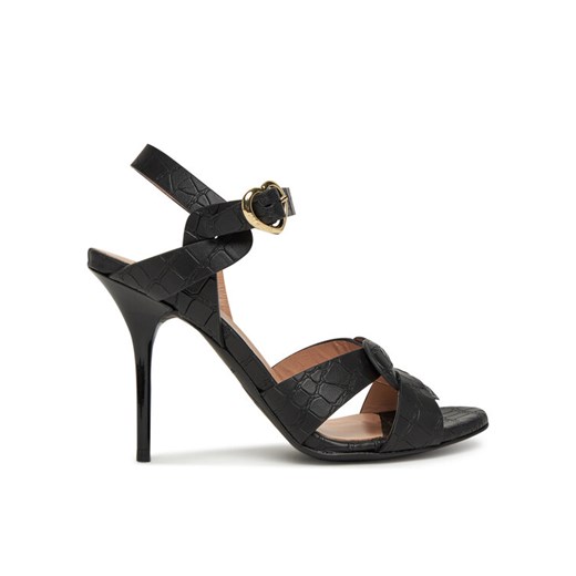 LOVE MOSCHINO Sandały JA16069G1MIB0000 Czarny ze sklepu MODIVO w kategorii Sandały damskie - zdjęcie 182737804
