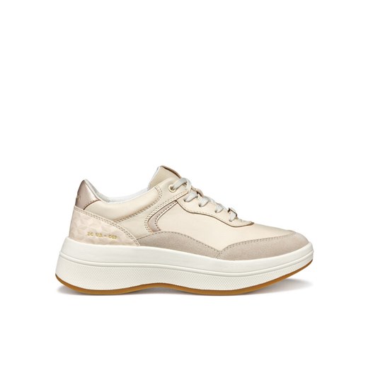 Geox Sneakersy D Spherica ECUB-3 D46WTD 08504 C1122 Écru Geox 36 MODIVO