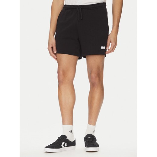 Helly Hansen Szorty sportowe Terry Loop 54291 Czarny Regular Fit ze sklepu MODIVO w kategorii Spodenki męskie - zdjęcie 182737821