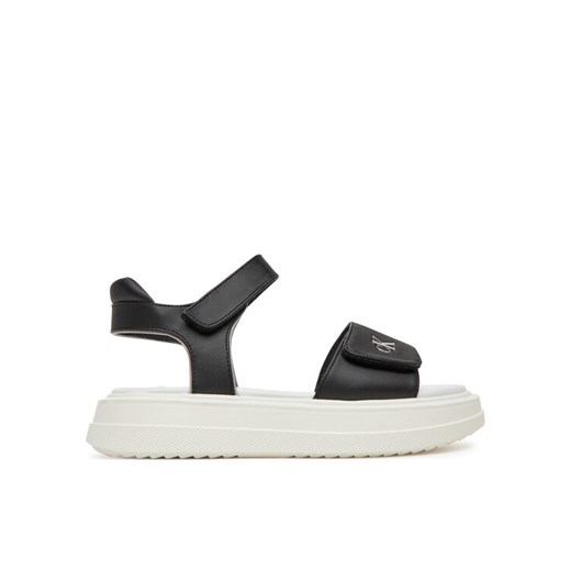 Calvin Klein Jeans Sandały V3A2-82047-1013X S Czarny ze sklepu MODIVO w kategorii Sandały dziecięce - zdjęcie 182737823