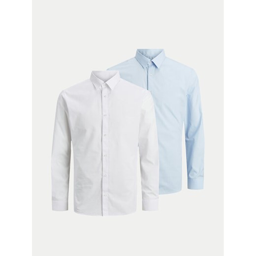 Jack&Jones Komplet 2 koszul Joe 12182995 Kolorowy Slim Fit ze sklepu MODIVO w kategorii Koszule męskie - zdjęcie 182737854