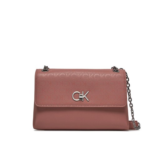 Calvin Klein Torebka Re-Lock Ew Conv Xbody_Epi Mono K60K611564 Różowy ze sklepu MODIVO w kategorii Kopertówki - zdjęcie 182737872