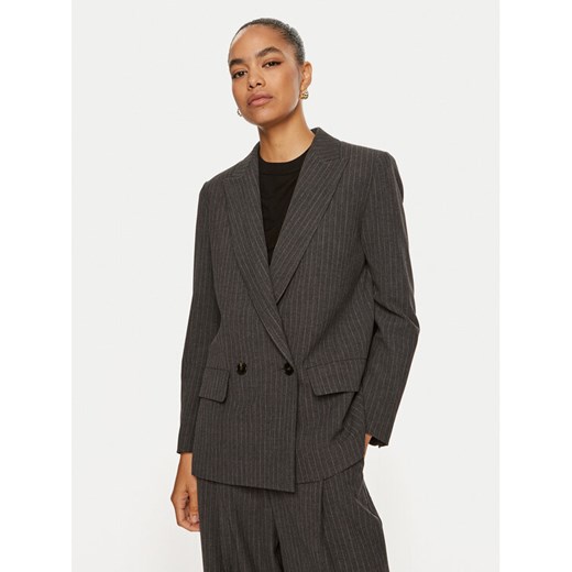 Marella Marynarka Lama 2423046151 Szary Regular Fit ze sklepu MODIVO w kategorii Marynarki damskie - zdjęcie 182737874