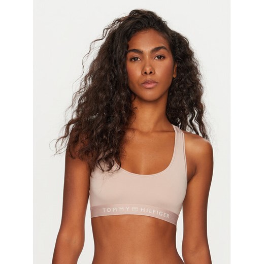Tommy Hilfiger Biustonosz top UW0UW05498 Beżowy ze sklepu MODIVO w kategorii Biustonosze - zdjęcie 182737904