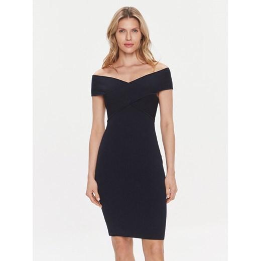 MICHAEL Michael Kors Sukienka codzienna MR4825E33D Granatowy Slim Fit ze sklepu MODIVO w kategorii Sukienki - zdjęcie 182738003