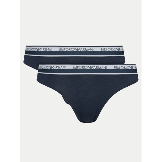 Emporio Armani Underwear Komplet 2 par fig brazylijskich 163334 4R227 00135 Granatowy ze sklepu MODIVO w kategorii Majtki damskie - zdjęcie 182738043