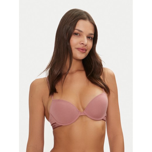 Calvin Klein Underwear Biustonosz z fiszbiną 000QF7948E Różowy ze sklepu MODIVO w kategorii Biustonosze - zdjęcie 182738080
