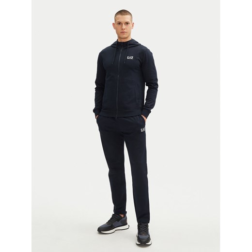 EA7 Emporio Armani Dres 8NPV62 PJVRZ UB102 Granatowy Regular Fit ze sklepu MODIVO w kategorii Dresy męskie - zdjęcie 182738110