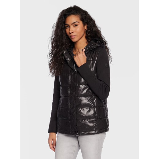 Pepe Jeans Kurtka przejściowa Rinnas PL402143 Czarny Regular Fit ze sklepu MODIVO w kategorii Kurtki damskie - zdjęcie 182738114