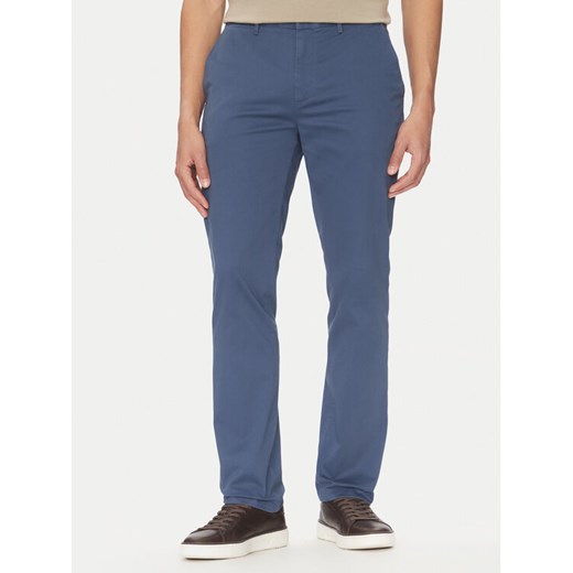 Tommy Hilfiger Chinosy Denton MW0MW37873 Niebieski Slim Fit ze sklepu MODIVO w kategorii Spodnie męskie - zdjęcie 182738202