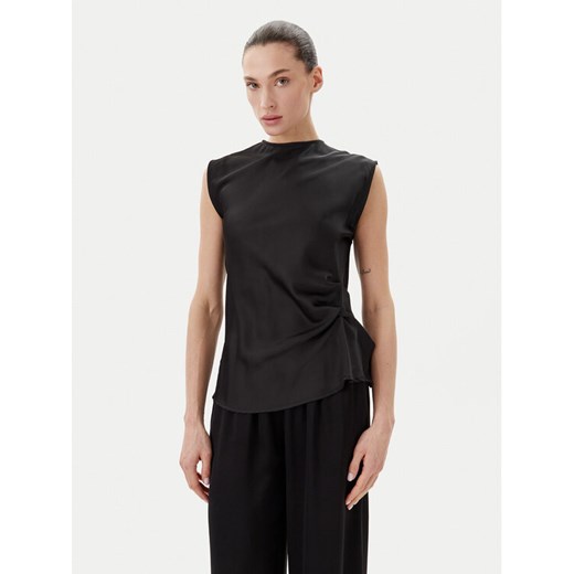 Eleh Bluzka ESS250180 Czarny Regular Fit ze sklepu MODIVO w kategorii Bluzki damskie - zdjęcie 182738240