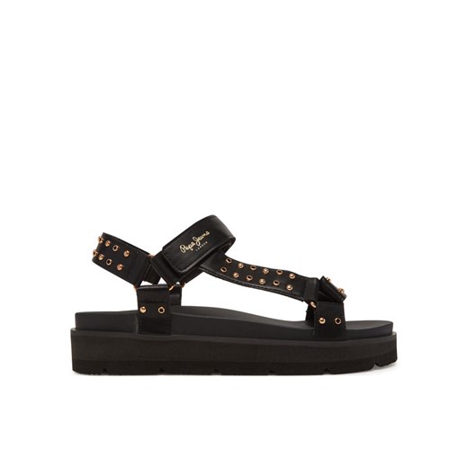 Pepe Jeans Sandały PLS90678 Czarny Pepe Jeans 37 MODIVO