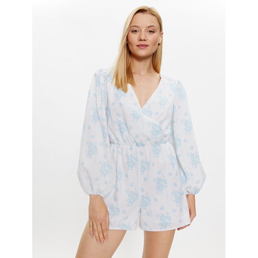 Glamorous Kombinezon TM0699 Biały Regular Fit ze sklepu MODIVO w kategorii Kombinezony damskie - zdjęcie 182738264