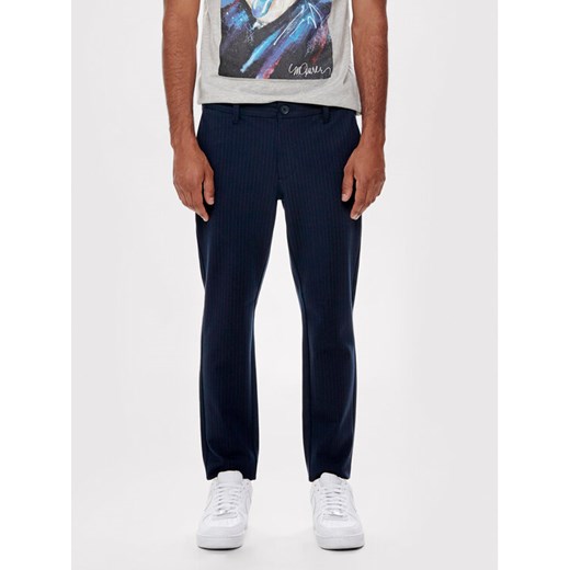 Only & Sons Chinosy Mark 22013727 Granatowy Slim Fit ze sklepu MODIVO w kategorii Spodnie męskie - zdjęcie 182738321