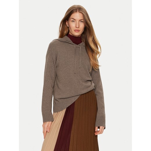 Weekend Max Mara Sweter Jerez 2425366142 Brązowy Relaxed Fit ze sklepu MODIVO w kategorii Swetry damskie - zdjęcie 182738330