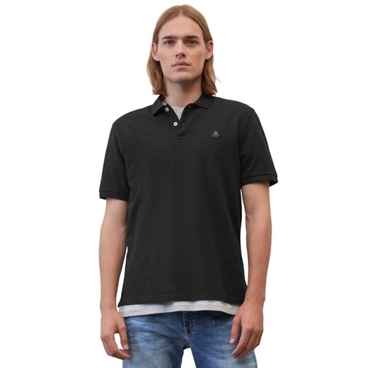 Marc O'Polo Polo B21223053092 Czarny Regular Fit ze sklepu MODIVO w kategorii T-shirty męskie - zdjęcie 182738411