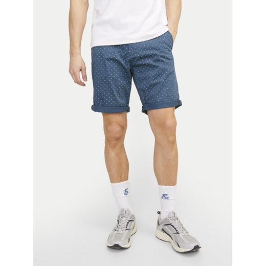 Jack&Jones Szorty materiałowe Bowie 12230336 Niebieski Regular Fit ze sklepu MODIVO w kategorii Spodenki męskie - zdjęcie 182738412
