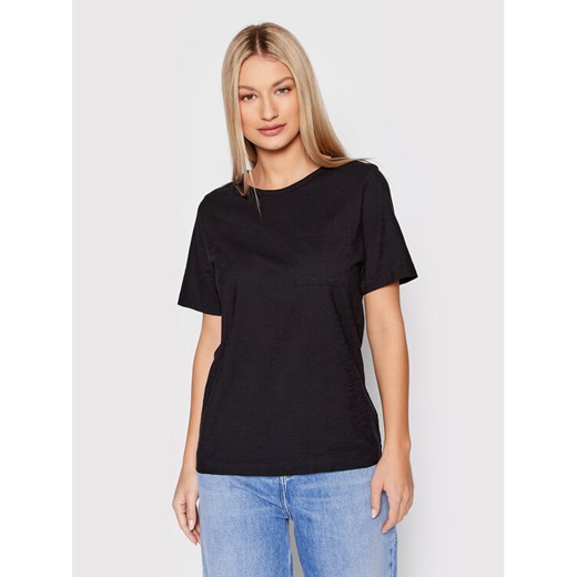 United Colors Of Benetton T-Shirt 3BVXE18A0 Czarny Relaxed Fit ze sklepu MODIVO w kategorii Bluzki damskie - zdjęcie 182738470