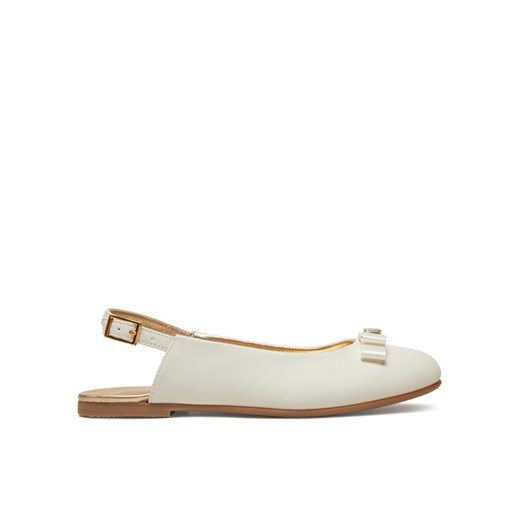 Tommy Hilfiger Sandały Ballerina Chanel T4A3-33929-0206 S Écru ze sklepu MODIVO w kategorii Sandały dziecięce - zdjęcie 182738471