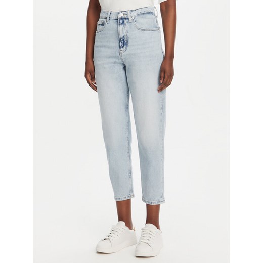 Tommy Jeans Jeansy DW0DW20656 Niebieski Mom Fit ze sklepu MODIVO w kategorii Jeansy damskie - zdjęcie 182738612