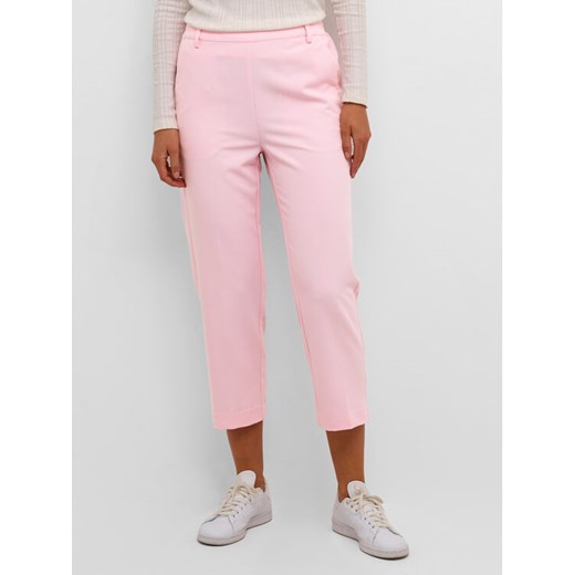 Kaffe Spodnie materiałowe Sakura 10506127 Różowy Relaxed Fit ze sklepu MODIVO w kategorii Spodnie damskie - zdjęcie 182738684