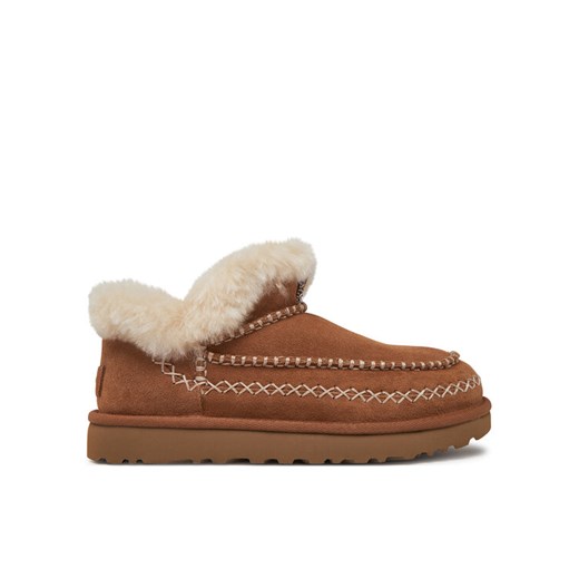 Ugg Śniegowce W Classic Ultra Mini Alpine 1158224 Brązowy ze sklepu MODIVO w kategorii Śniegowce damskie - zdjęcie 182738701