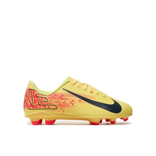 Nike Buty do piłki nożnej Vapor 16 Club Km Fg/Mg FQ8288 Żółty ze sklepu MODIVO w kategorii Buty sportowe dziecięce - zdjęcie 182738702
