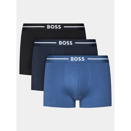 Boss Komplet 3 par bokserek Trunk 3P Bold 50508878 Kolorowy ze sklepu MODIVO w kategorii Majtki męskie - zdjęcie 182738704