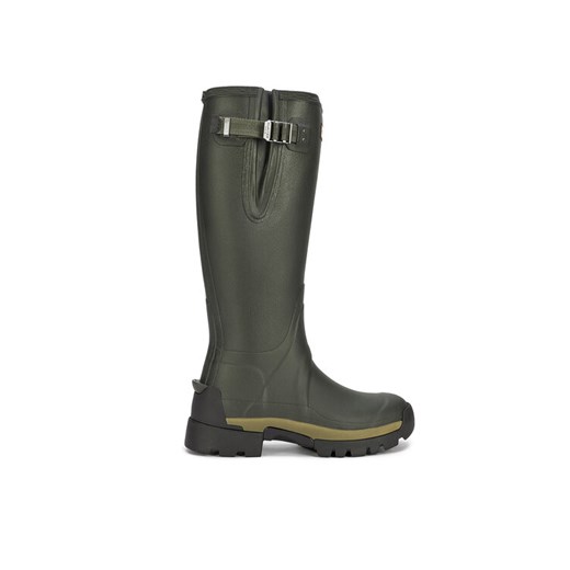 Hunter Kalosze WFT2201RNP Khaki ze sklepu MODIVO w kategorii Kalosze damskie - zdjęcie 182738781