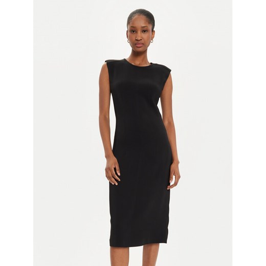 PINKO Sukienka koktajlowa 104216 A213 Czarny Slim Fit ze sklepu MODIVO w kategorii Sukienki - zdjęcie 182738784
