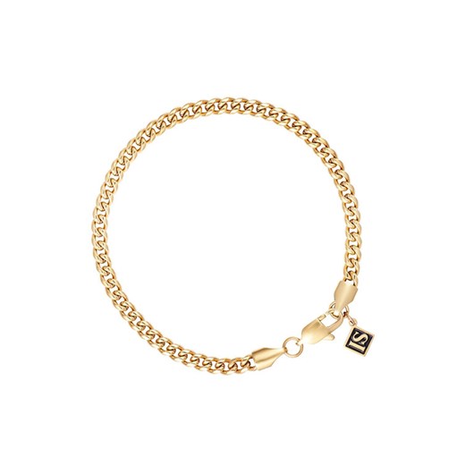 ICED STUFF Bransoletka Miami Cuban Link Złoty ze sklepu MODIVO w kategorii Bransolety - zdjęcie 182738811