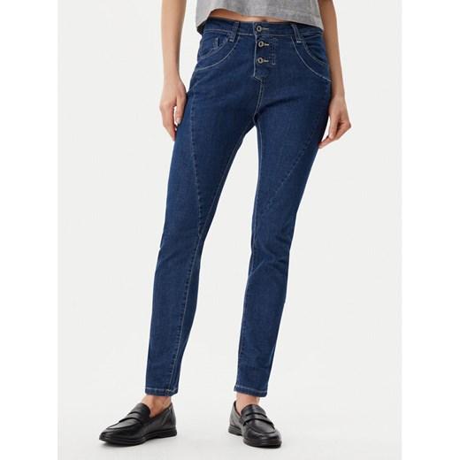 Please Jeansy P78ABQ2C91 Granatowy Regular Fit ze sklepu MODIVO w kategorii Jeansy damskie - zdjęcie 182738821
