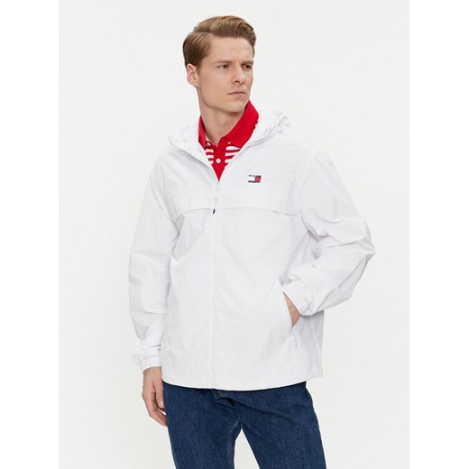 Tommy Jeans Wiatrówka Chicago DM0DM17983 Biały Regular Fit Tommy Jeans XXL MODIVO