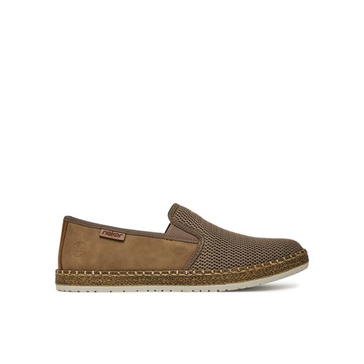 Rieker Espadryle B5265-65 Beżowy ze sklepu MODIVO w kategorii Półbuty męskie - zdjęcie 182738850