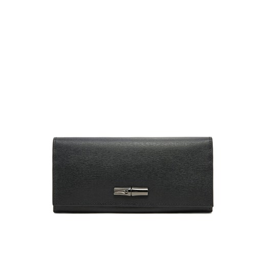 Longchamp Duży Portfel Damski 044871 Czarny ze sklepu MODIVO w kategorii Portfele damskie - zdjęcie 182738870