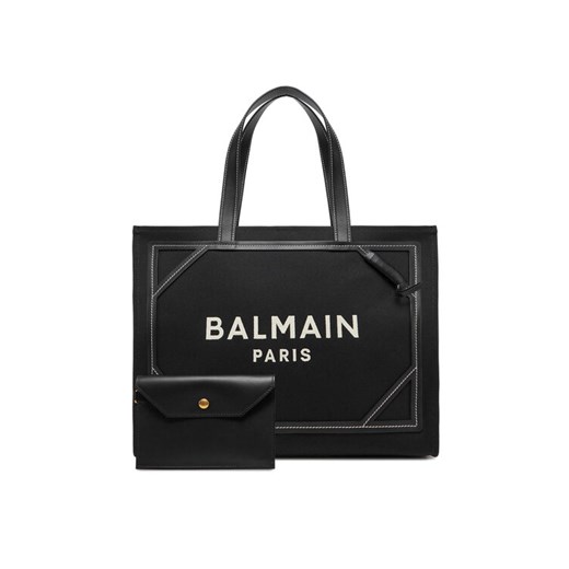 Balmain Torebka DN1FF810TPAC Czarny ze sklepu MODIVO w kategorii Torby Shopper bag - zdjęcie 182738880