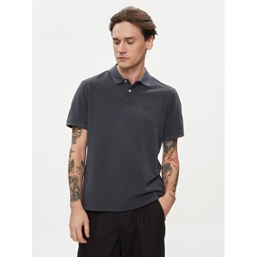 Pepe Jeans Polo New Oliver Gd PM542099 Granatowy Regular Fit ze sklepu MODIVO w kategorii T-shirty męskie - zdjęcie 182738972