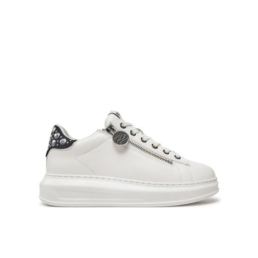 KARL LAGERFELD Sneakersy Kapri KL62527F Biały ze sklepu MODIVO w kategorii Buty sportowe damskie - zdjęcie 182739042