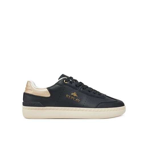 REPLAY Sneakersy GWSD8 .000.C0004L Czarny ze sklepu MODIVO w kategorii Buty sportowe damskie - zdjęcie 182739061