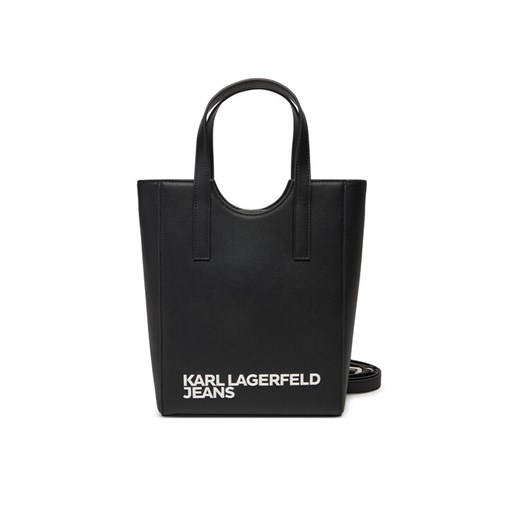 Karl Lagerfeld Jeans Torebka A2W30146 Czarny ze sklepu MODIVO w kategorii Torby Shopper bag - zdjęcie 182739082