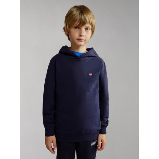 Napapijri Bluza Balis NP0A4GMR S Granatowy Regular Fit ze sklepu MODIVO w kategorii Bluzy chłopięce - zdjęcie 182739112