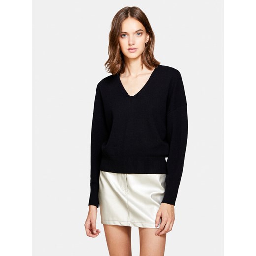 Sisley Sweter 1044M400T Czarny Regular Fit ze sklepu MODIVO w kategorii Swetry damskie - zdjęcie 182739142