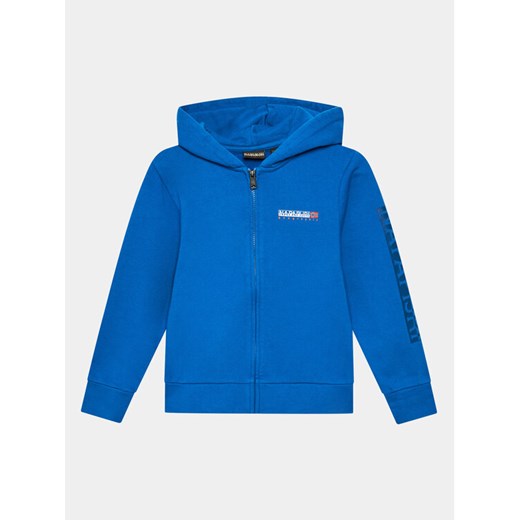 Napapijri Bluza NP0A4HG7 D Niebieski Regular Fit ze sklepu MODIVO w kategorii Bluzy chłopięce - zdjęcie 182739282